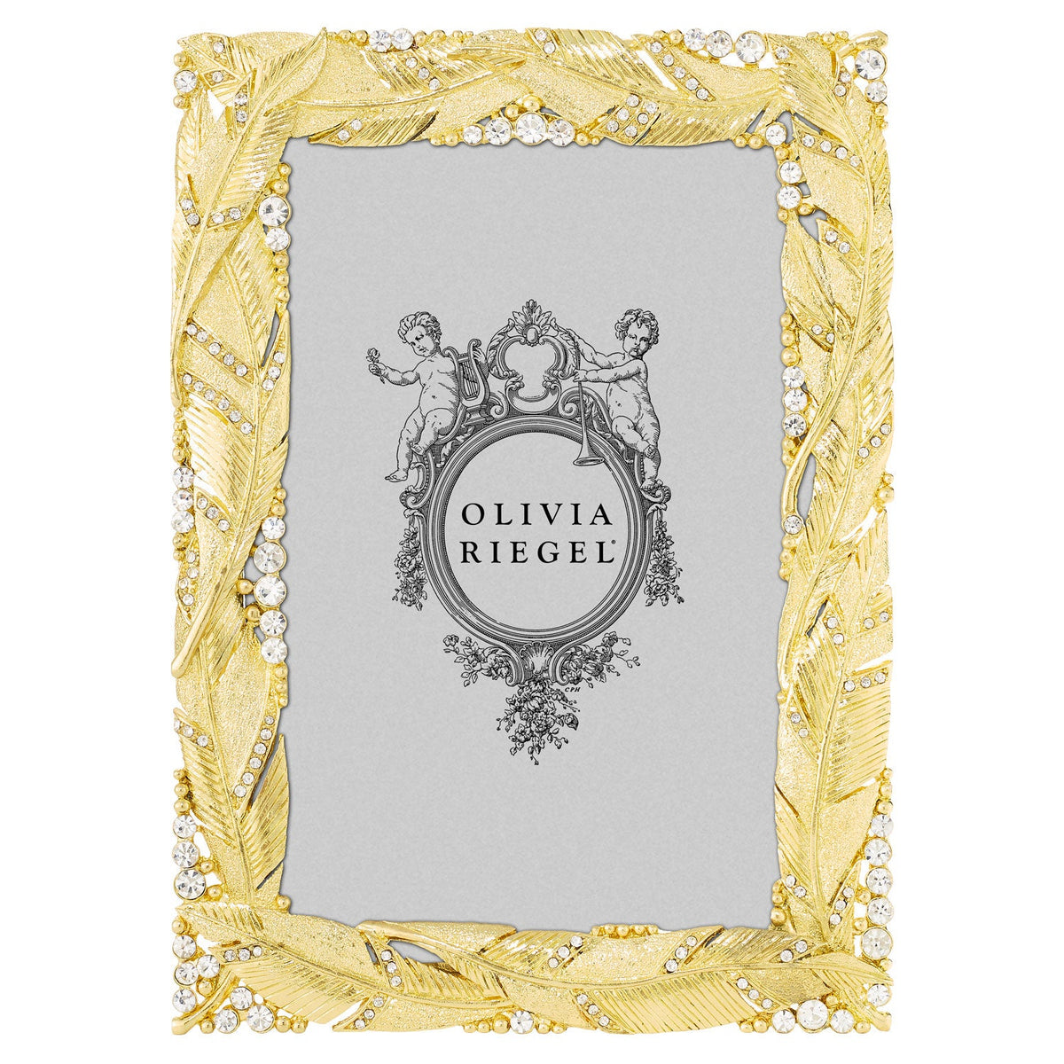 Preen Picture Frame, Gold