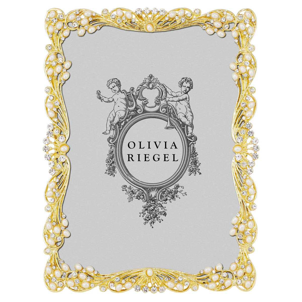 Audrey 5" x 7" Picture Frame, Gold
