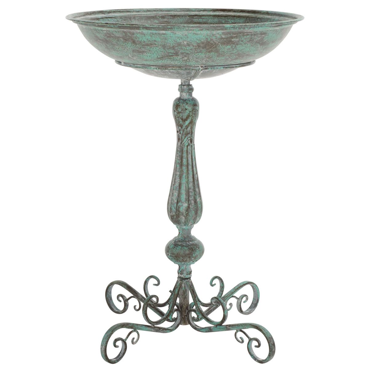 Orian Bird Bath | Safavieh - PAT5023 - Antique Green
