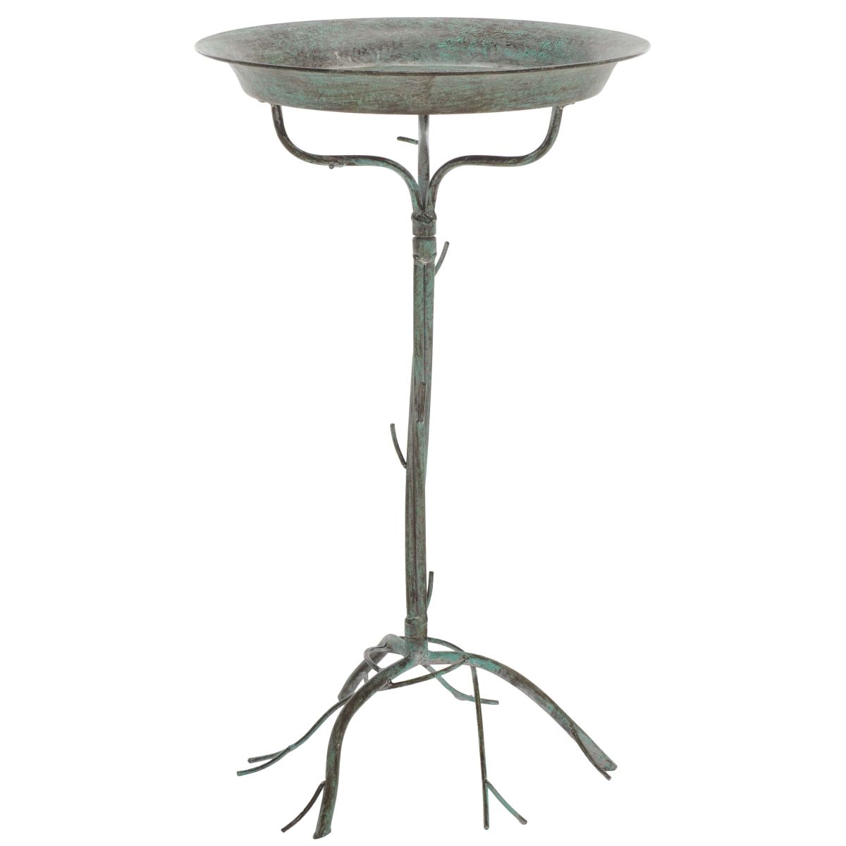 Nigel Bird Bath | Safavieh - PAT5032 - Antique Green