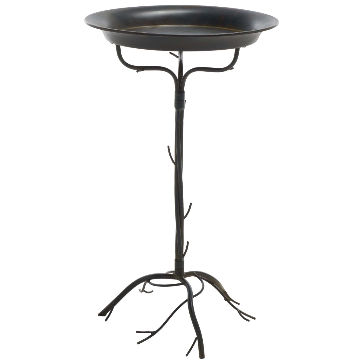 Nigel Bird Bath | Safavieh - PAT5032 - Anitique Black