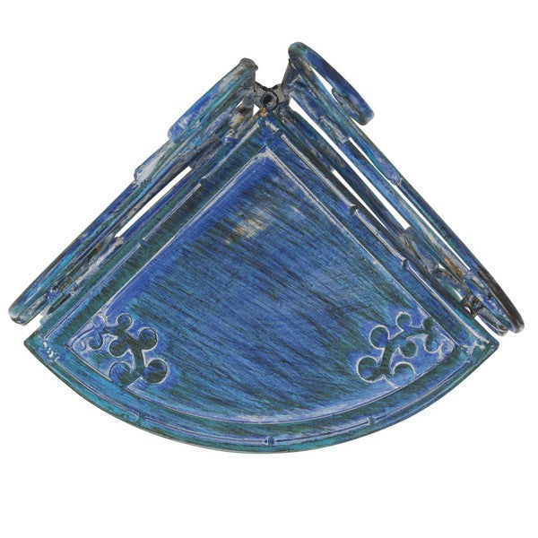 Safavieh Turuca 4 Tier Corner Shelf Unit , PAT5034 - Mossy Blue