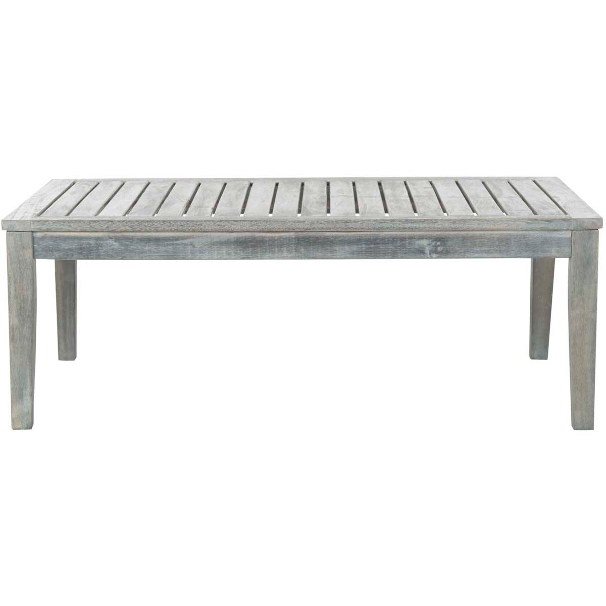 Safavieh Del Mar 4 Pc Outdoor Set , PAT6717 - Ash Grey/Beige
