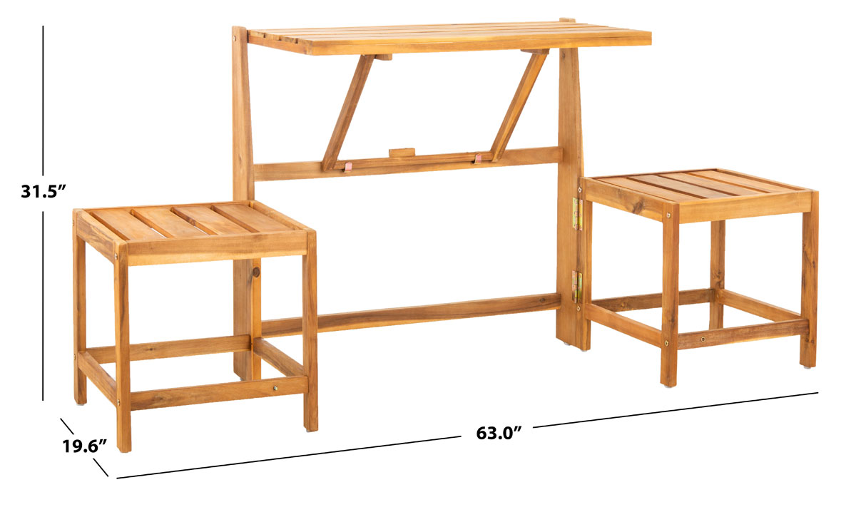 Safavieh Belamy Transformer Bench , PAT6752 - Natural