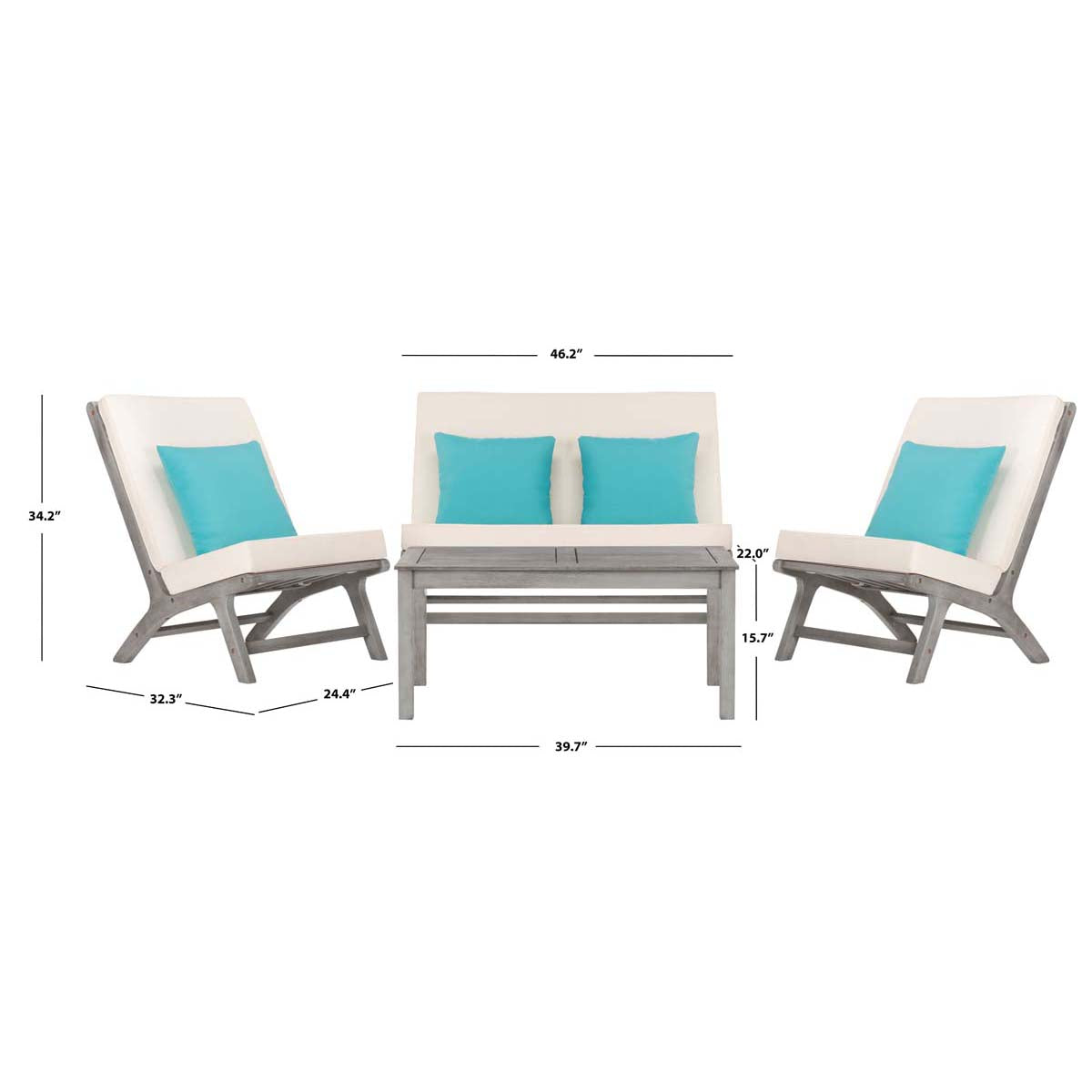 Grey Wash / White / Light Blue - Grey Wash / White / Light Blue