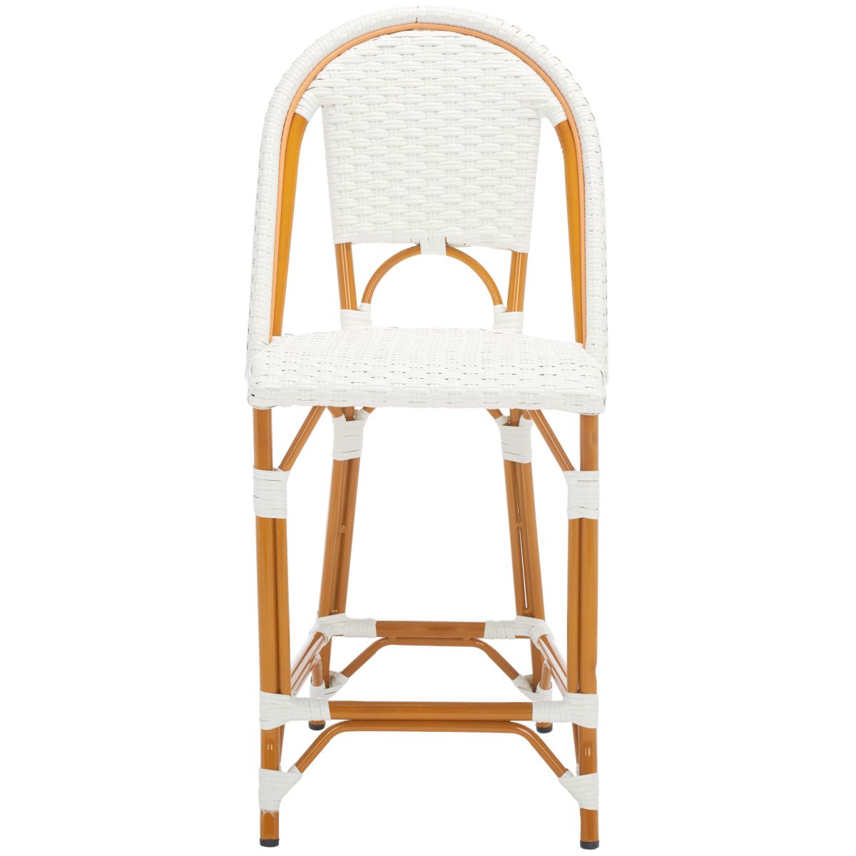 California Counter Stool | Safavieh - PAT7532 - White