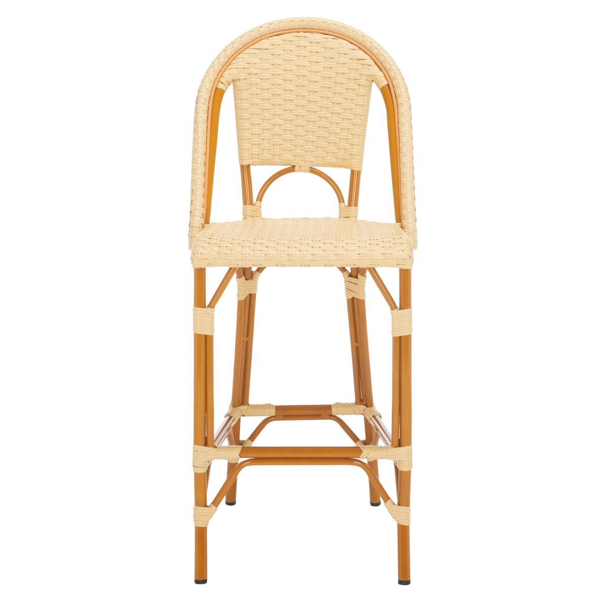 California Bar Stool | Safavieh - PAT7534 - Natural