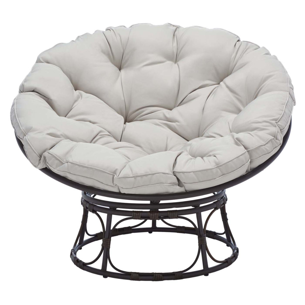 Safavieh Kiraya Papasan Chair , PAT9041 - Brown / Grey