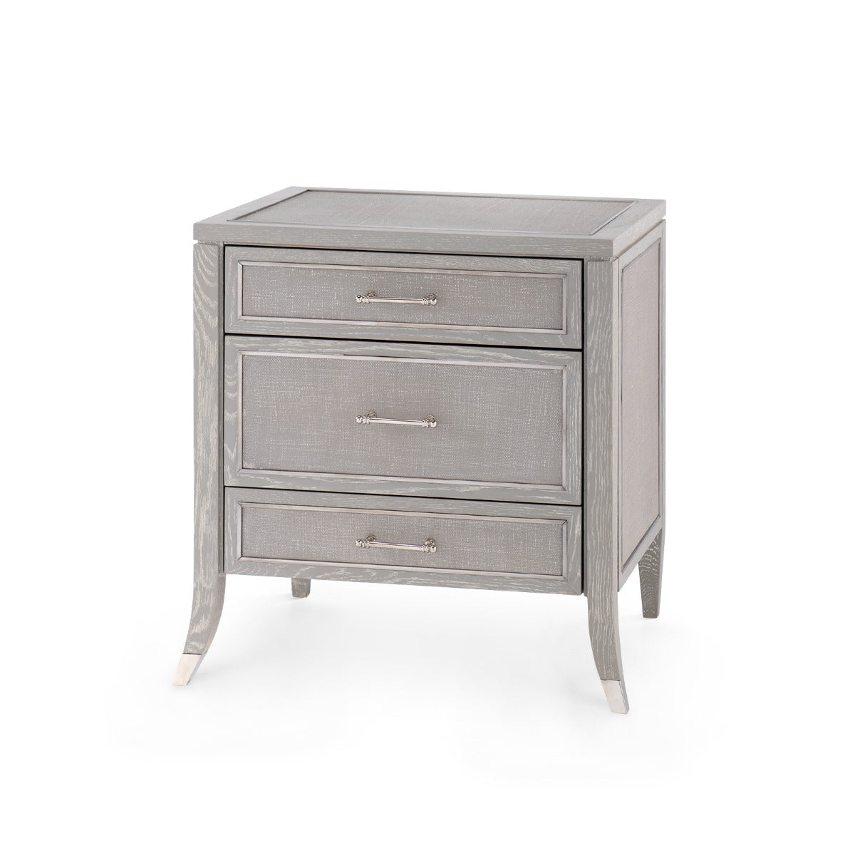 Paulina 3-Drawer Side Table | Villa & House - PAU-130-97