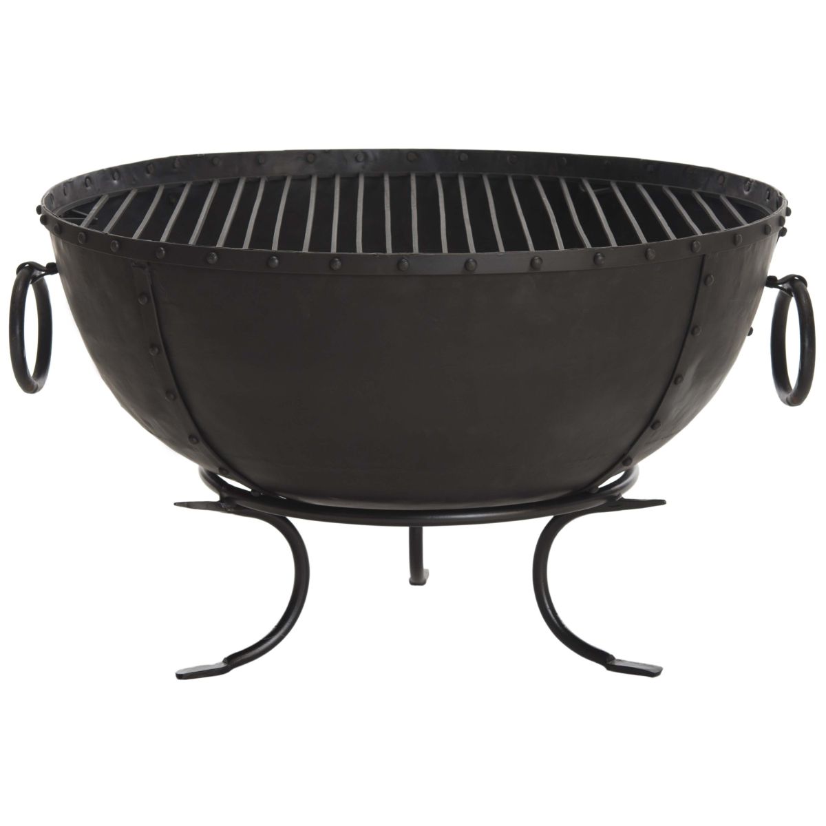 Safavieh Brazil Fire Pit , PIT1004 - Black