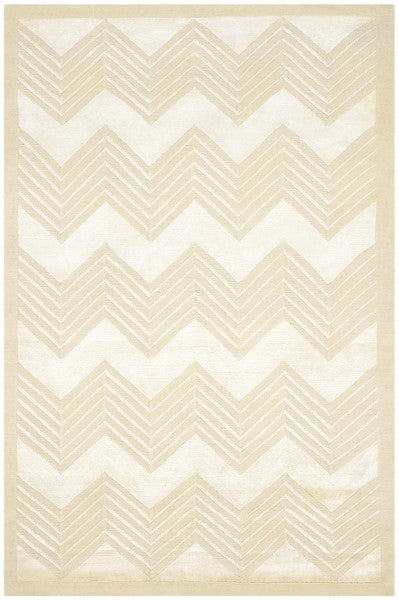 Monroe Chevron 6725 Rug | Ralph Lauren - RLR6725 - Champagne