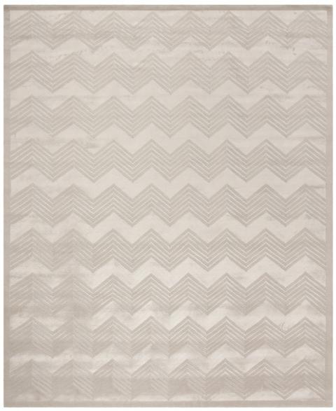 Monroe Chevron 6725 Rug | Ralph Lauren - RLR6725 - Sterling