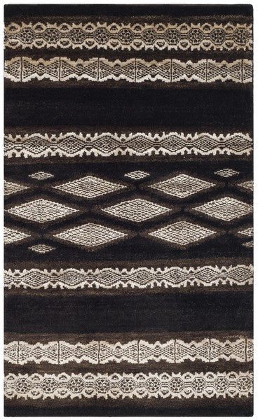 Nairobi Stripe 7731 Rug | Ralph Lauren - RLR7731 - Safari Brown