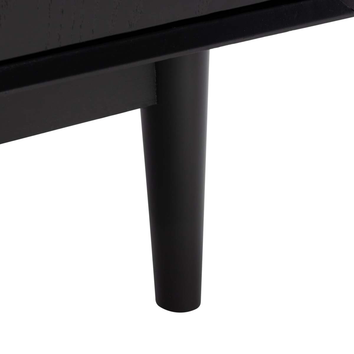 Elissa Mid-Century Large Media Stand | Safavieh Couture - SFV2115 - Black