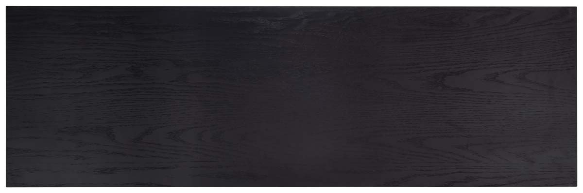 Elissa Mid-Century Large Media Stand | Safavieh Couture - SFV2115 - Black