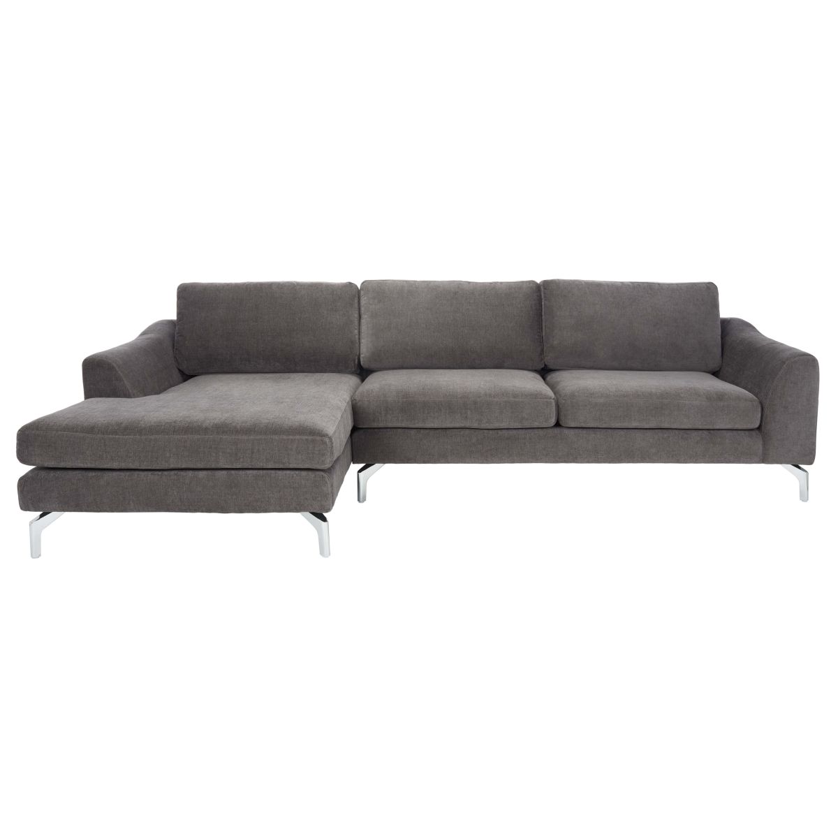 Safavieh Couture Nicholsen Modern Sofa - Anthracite