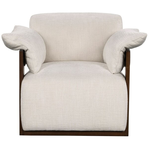 Ivory / Dark Brown