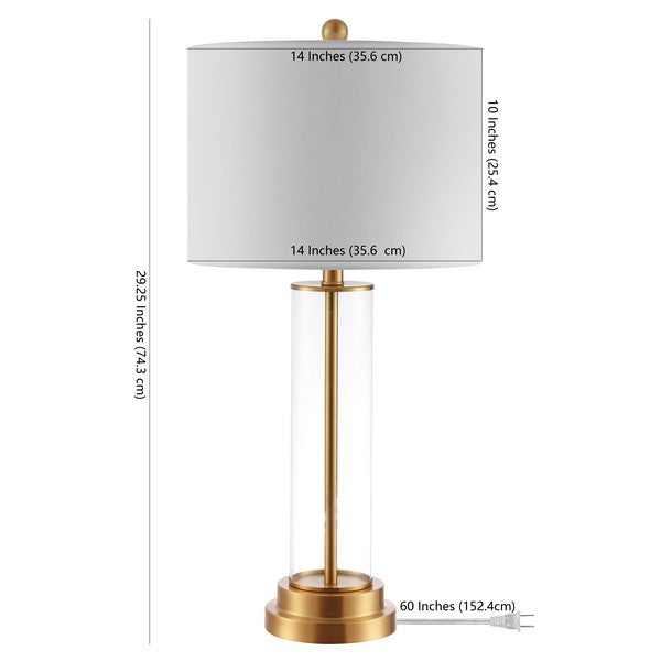 Safavieh Cassian Glass Table Lamp, TBL4253 - Clear