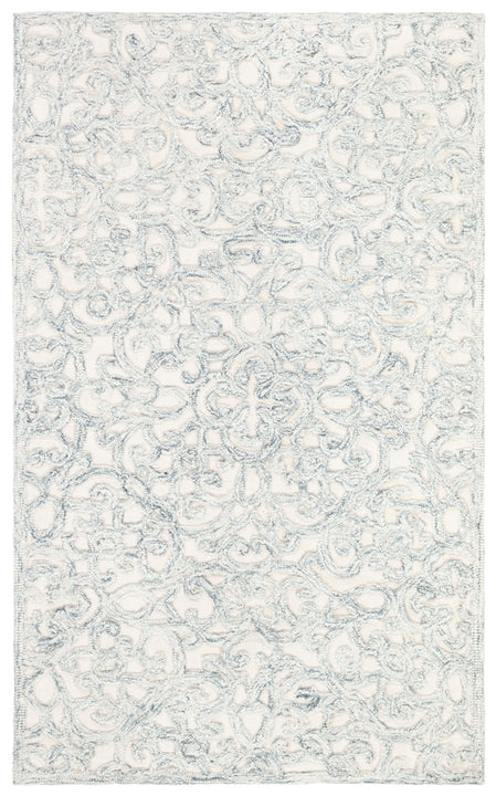 Trace 103 Rug | Safavieh - TRC103 - Charcoal / Ivory