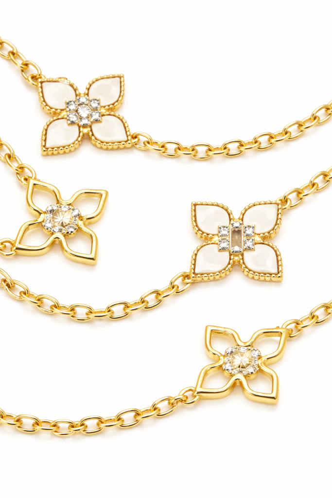 The Gold Clover Necklace