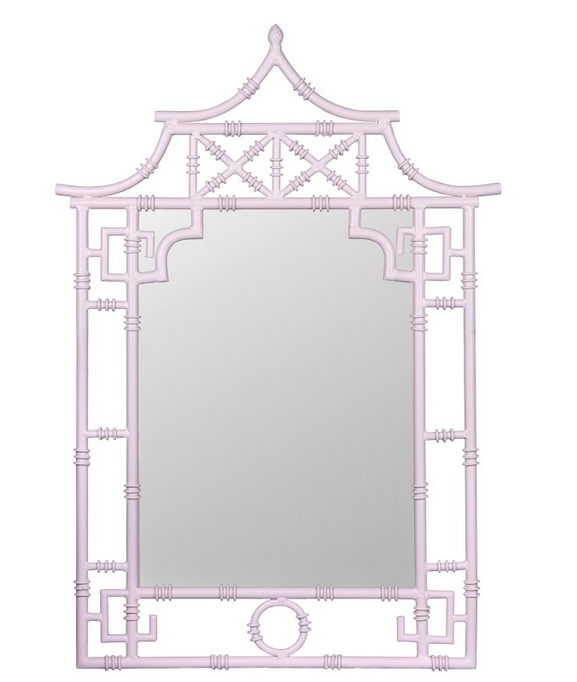 Pink Pagoda Mirror