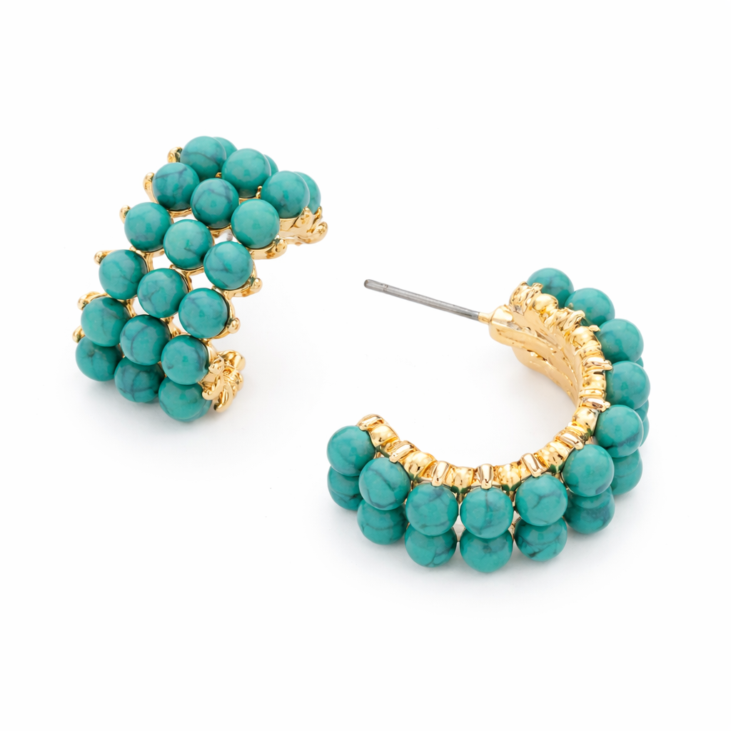 Turquoise Cuff Earring