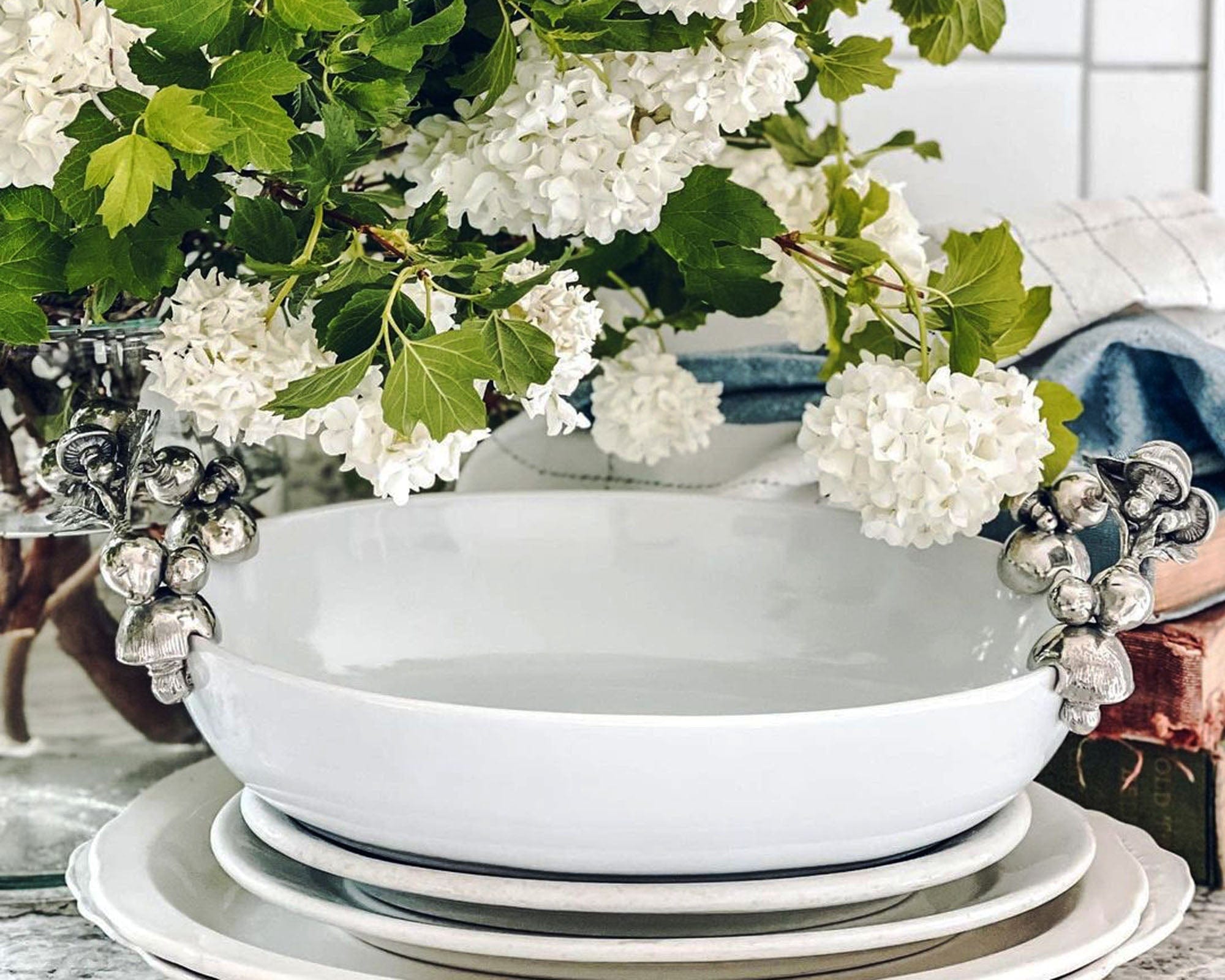 Vegetable Stoneware Dish