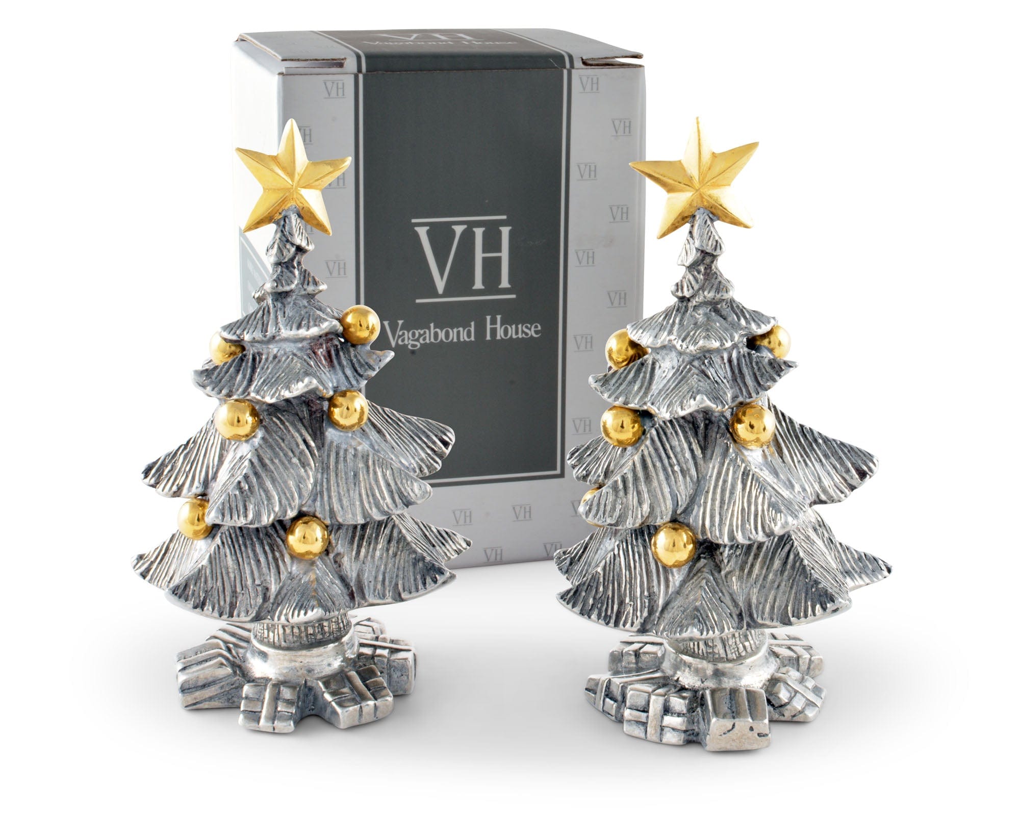Christmas Tree Salt and Pepper