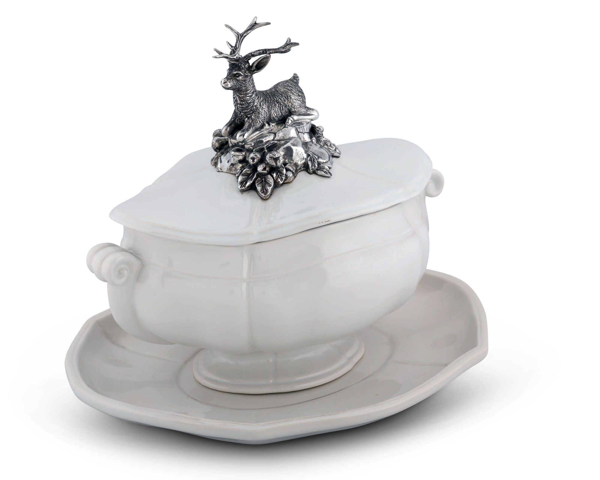Stag Soup Tureen