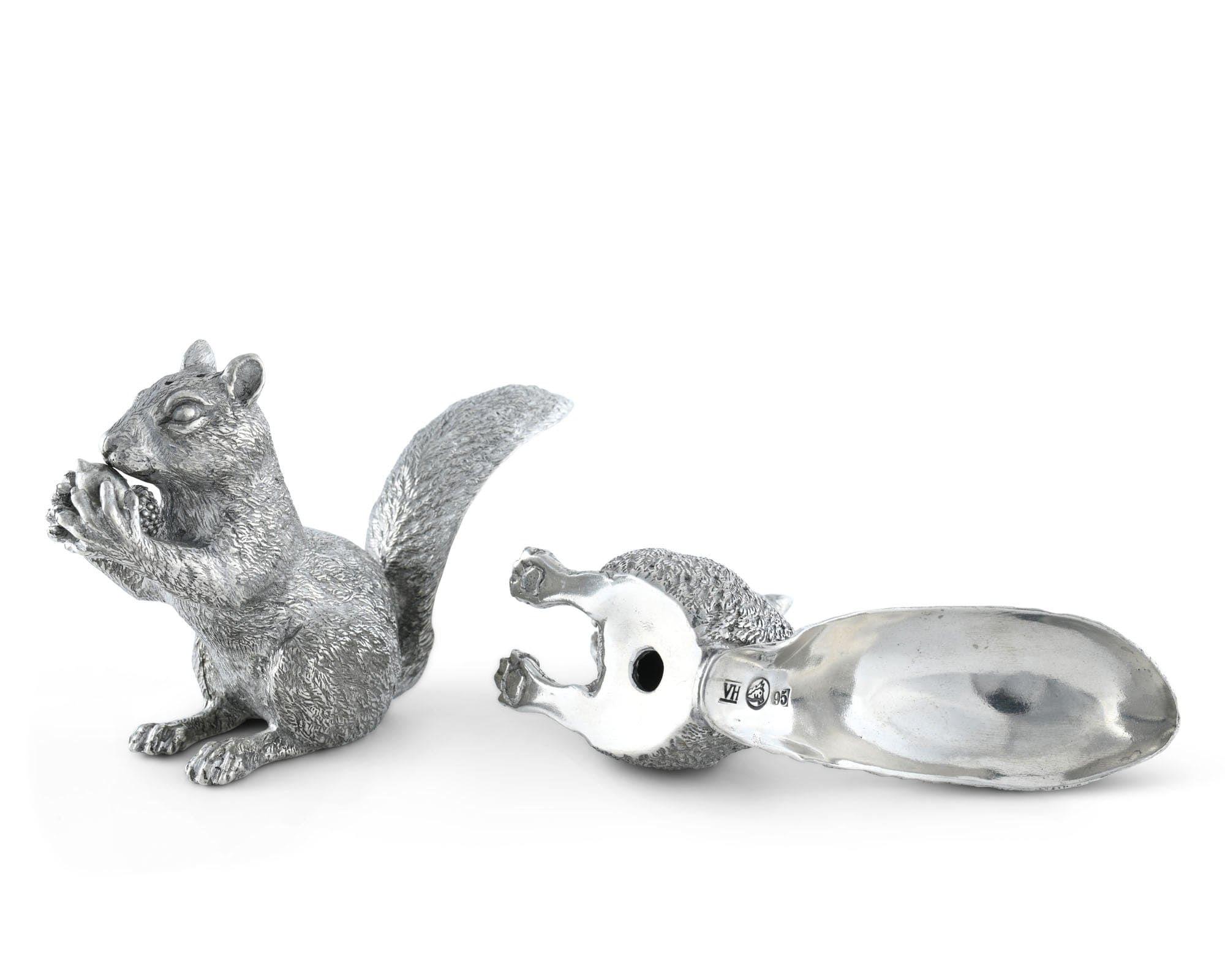 Pewter Squirrels Salt & Pepper Set