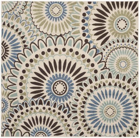 Veranda 091 Rug | Safavieh - VER091 - Cream / Blue