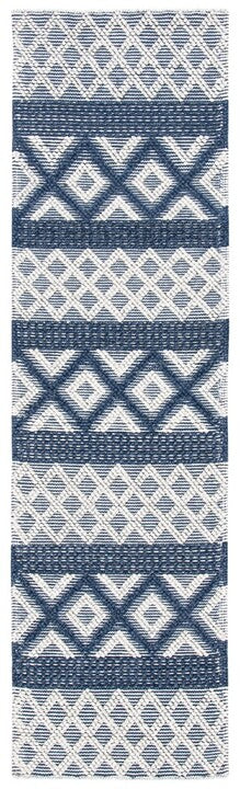 Vermont 211 Rug | Safavieh - VRM211 - Ivory / Blue