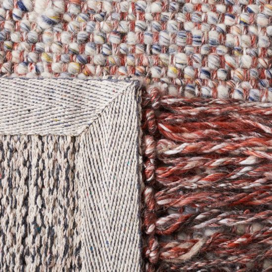 Vermont 701 Rug | Safavieh - VRM701 - Grey / Rust