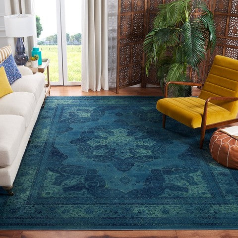 Vintage Glam 158 Rug | Safavieh - VTG158 - Blue / Multi
