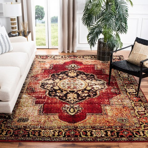 Vintage Hamadan 219 Rug | Safavieh - VTH219 - Red / Multi