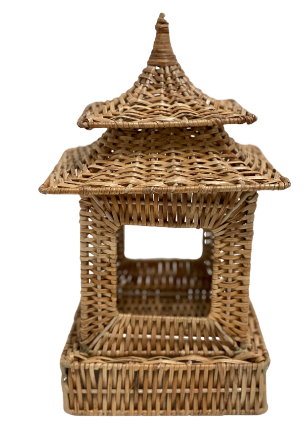 Square Wicker Pagoda (4 Sizes)