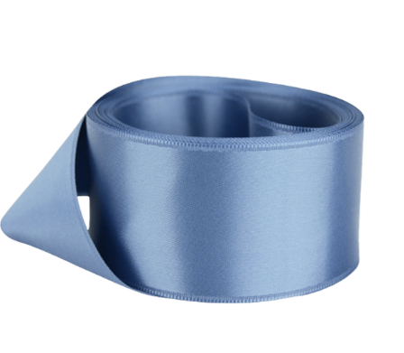 French Blue Satin Ribbon