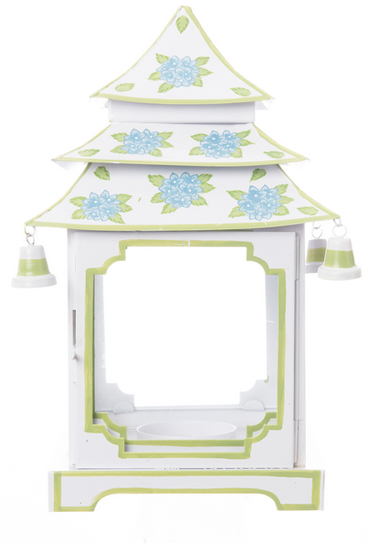 New Hydrangea Leaf Pagoda Lantern (Green)