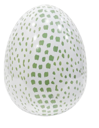 Green Polka Dot Egg