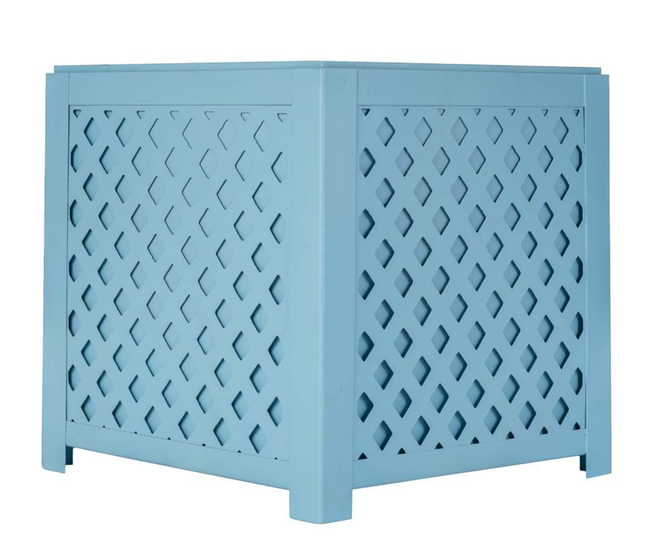 lattice planter pot Blue Lattice Planter