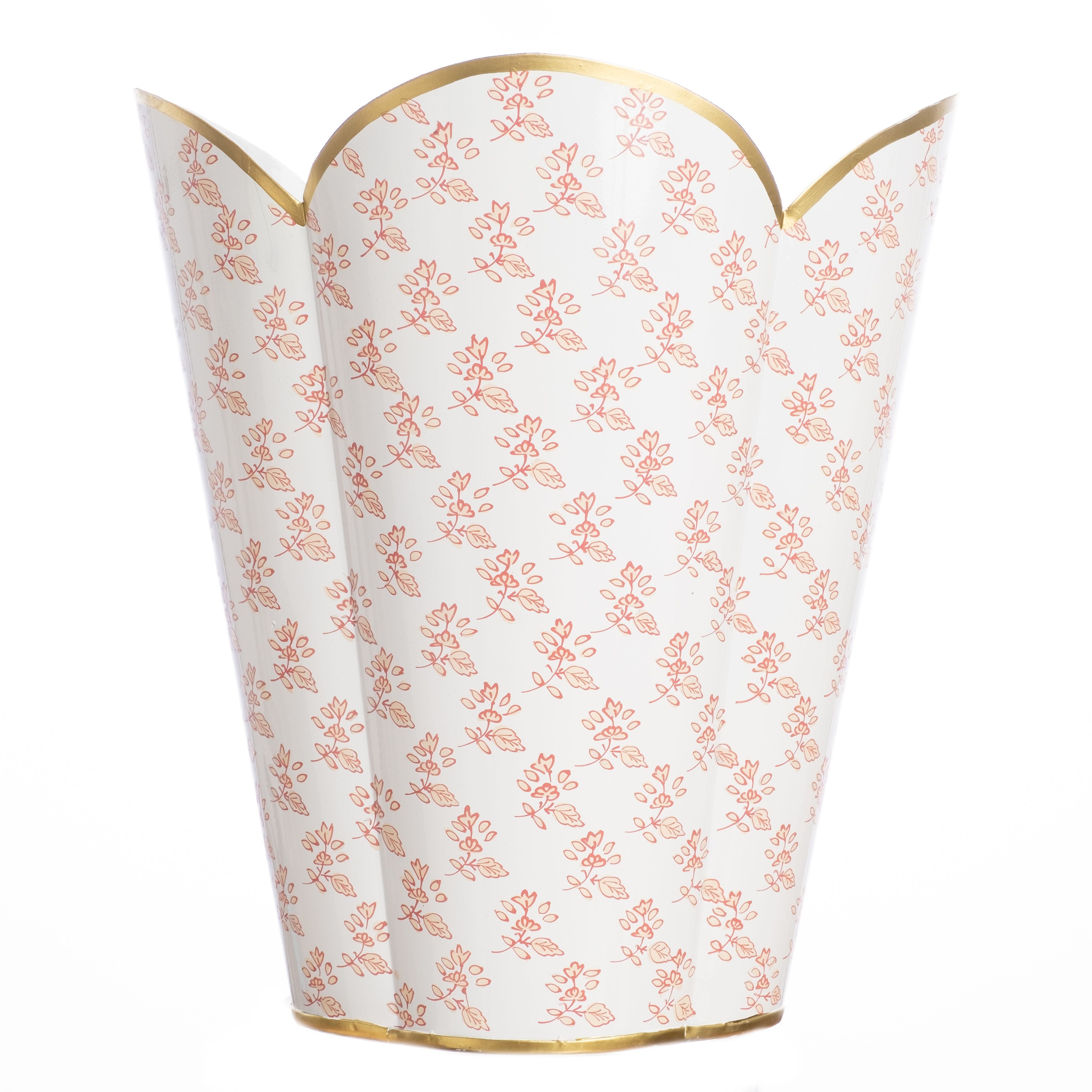 Pink Blossom Wastepaper Basket & Tissue (3 Options)