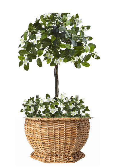 HEXAGON WICKER PLANTER (3 Sizes)