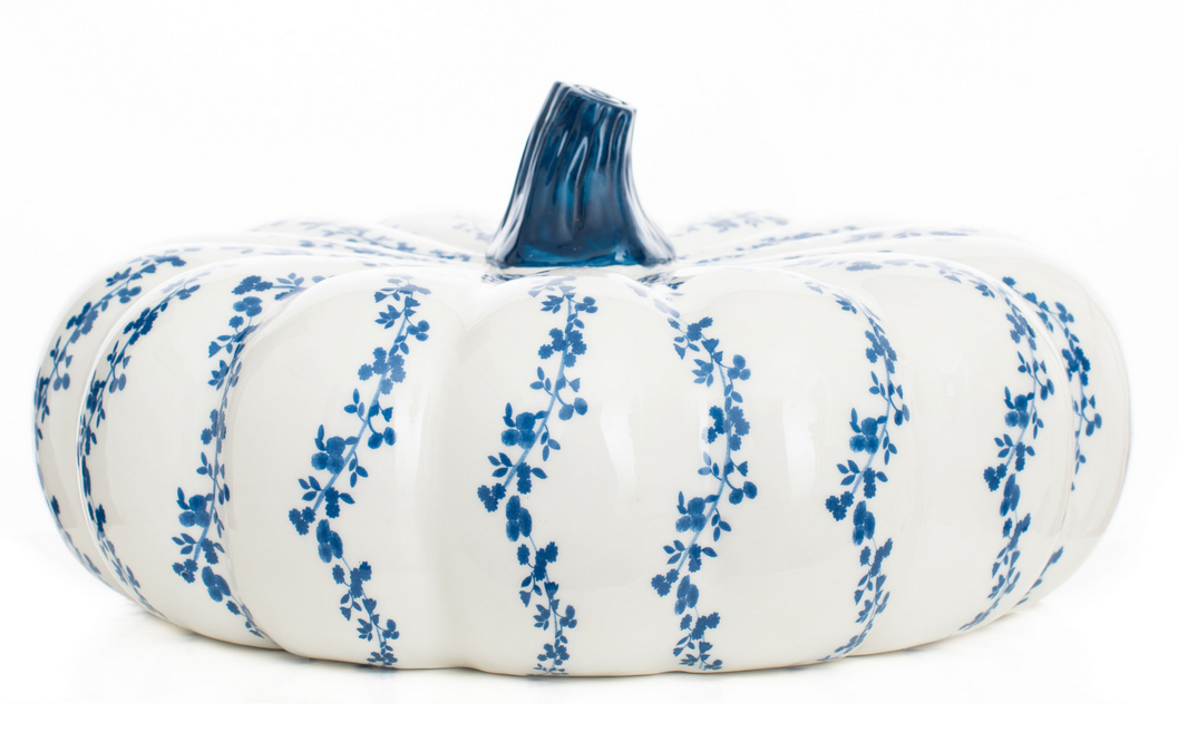 Extra Large Porcelain Pumpkin