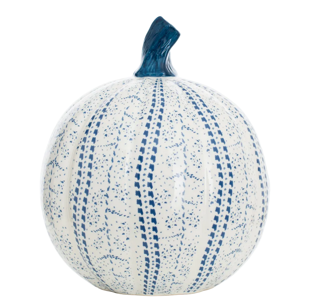 Medium Porcelain Pumpkin