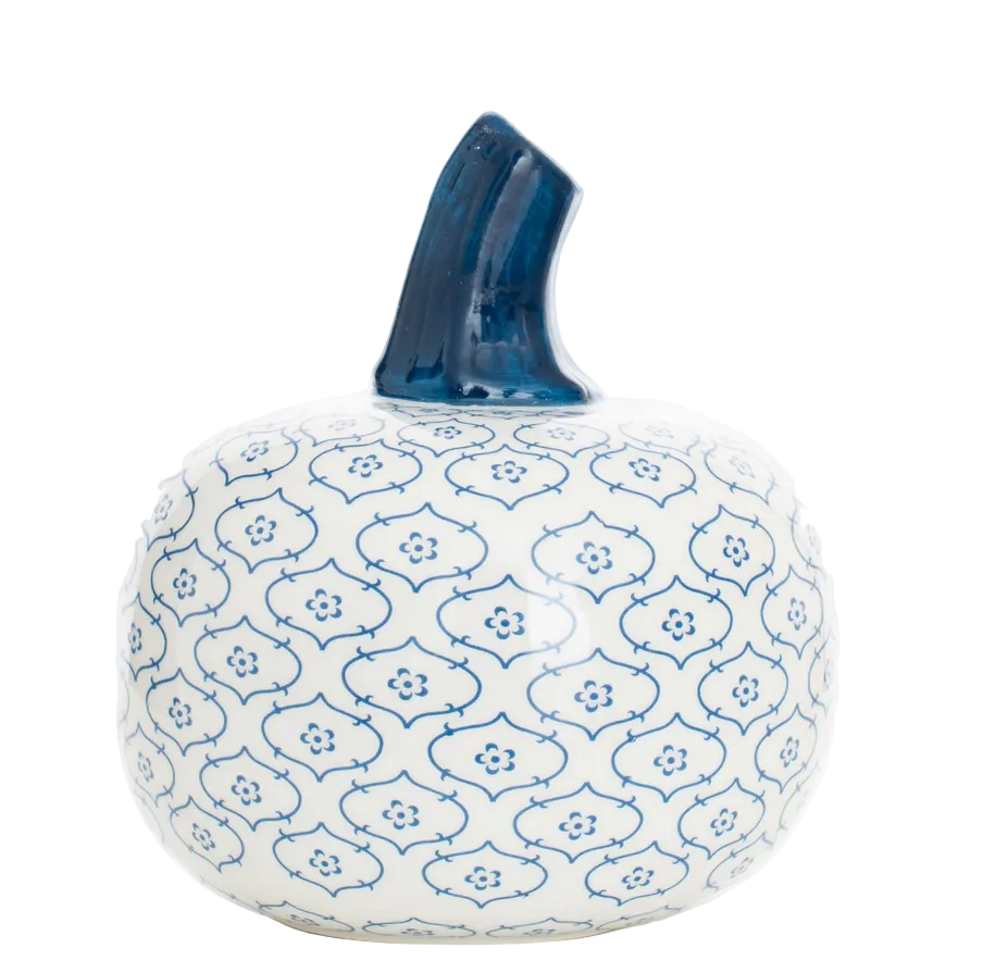 Small Porcelain Pumpkin