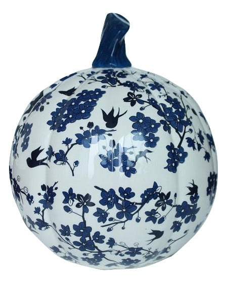 Medium Porcelain Pumpkin