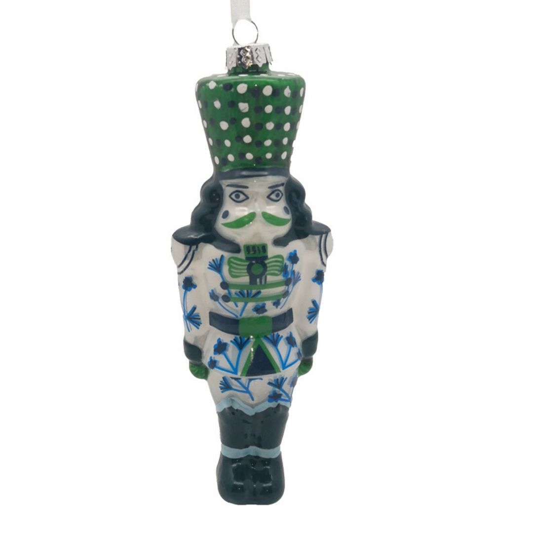 Green & Blue Nutcrack Gift Topper