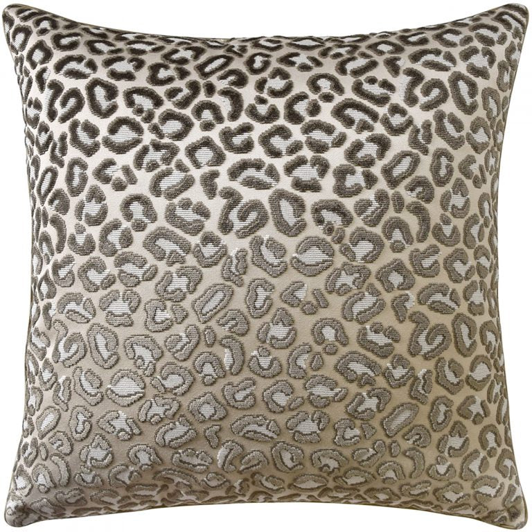 Cheetah Velvet Cafe Pillow