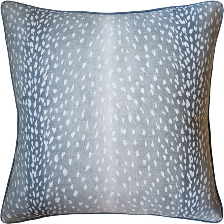 Antelope Pale Blue Aqua Pillow