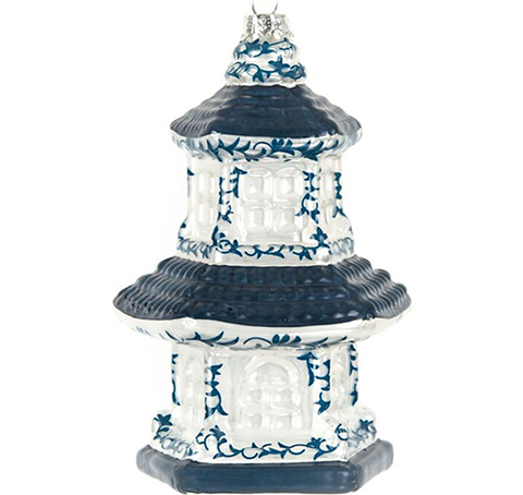 Blue and White Pagoda 1